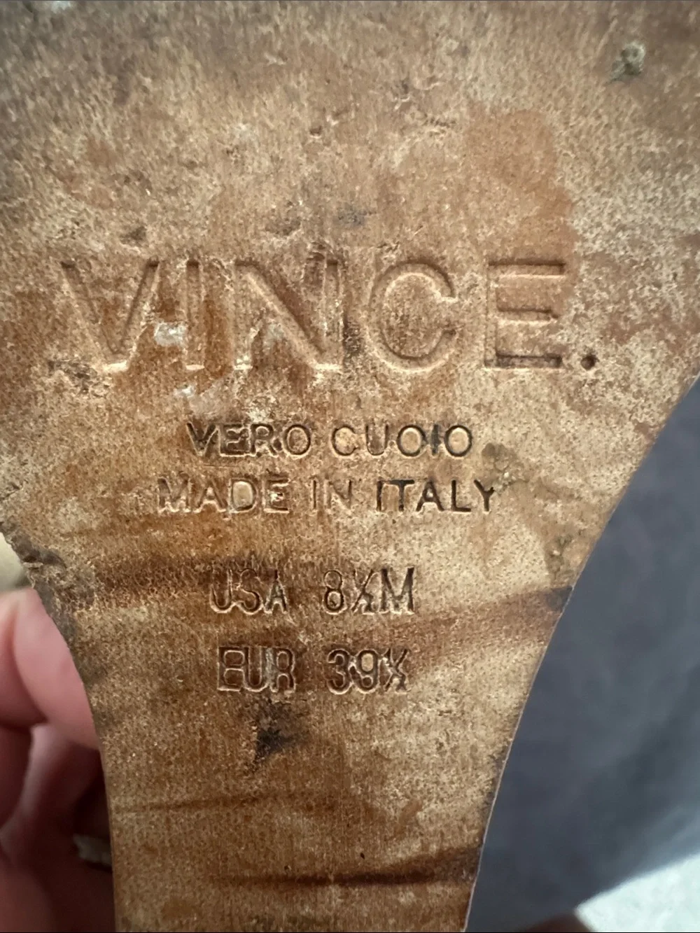 Vince box wedge